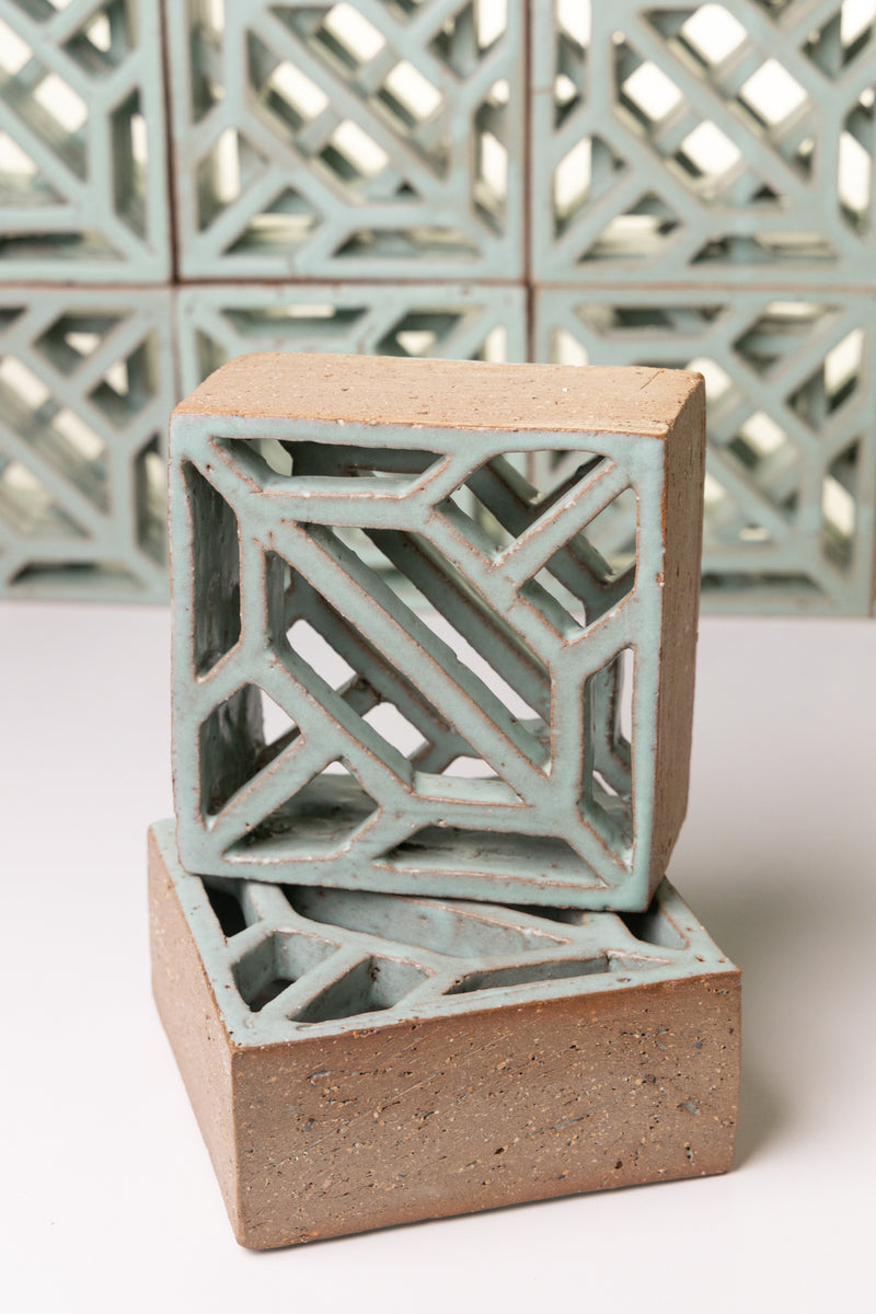 Light Green Ceramic Breeze Blocks FBCKLA-TL_02_Green_EX