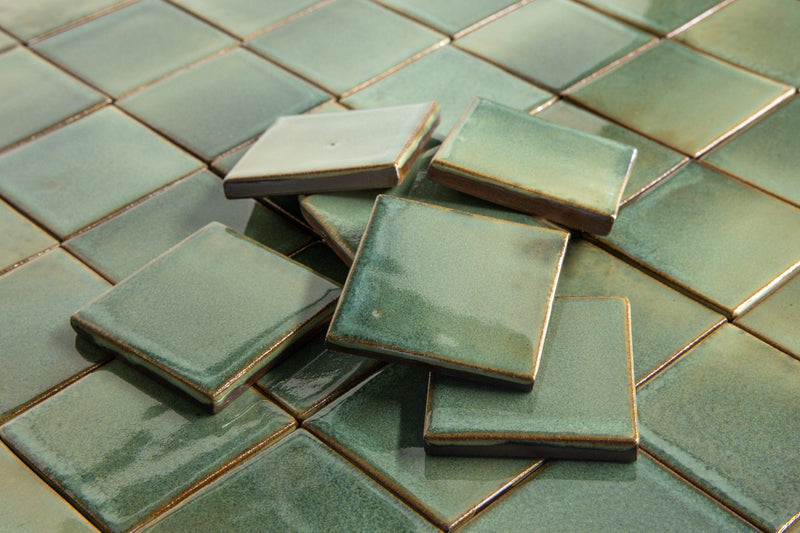 Green Square Tiles - FBHEAH-EX