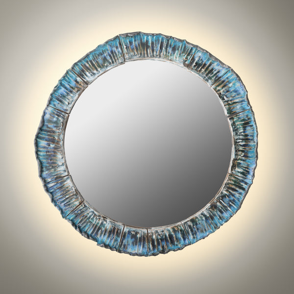 Blue Ceramic Mirror Ø1000mm - FCGGKJ