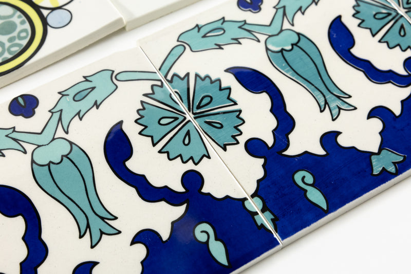 Floral Ceramic Terminations - G5AC87-WS