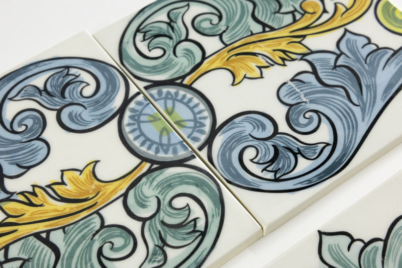 Floral Ceramic Terminations - G5AC87-WS