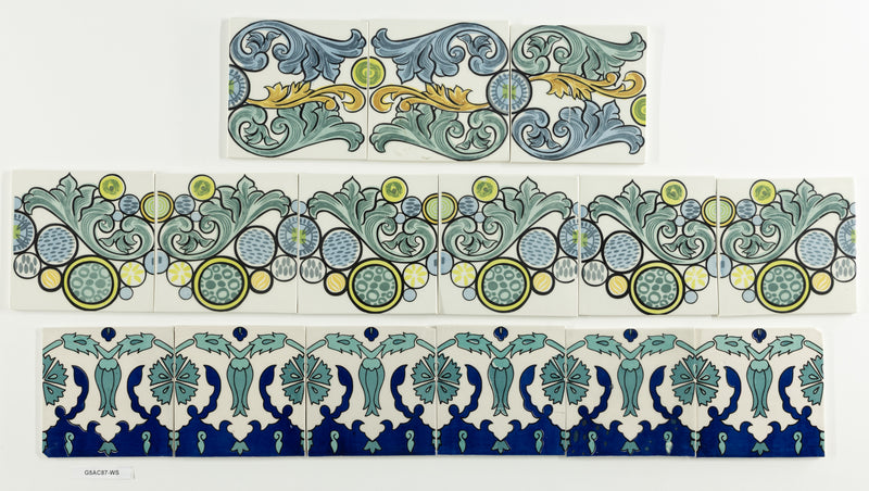 Floral Ceramic Terminations - G5AC87-WS