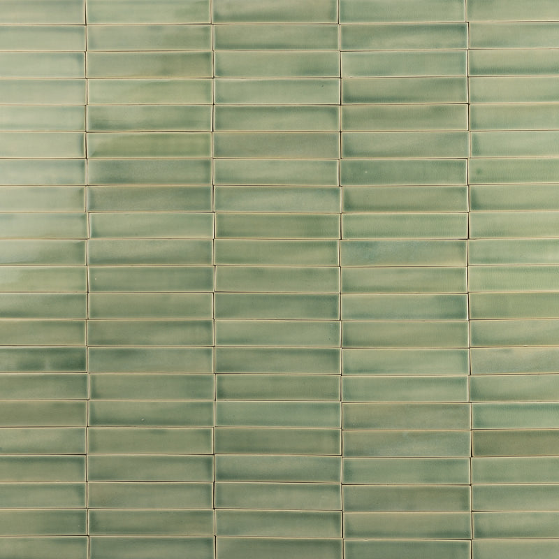 Pale Green Rectangular Tiles - GAJKCH-EX