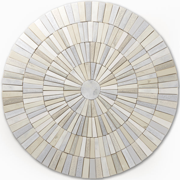 Circle Tile Set in Blended Light Tones GCKLAT_10B