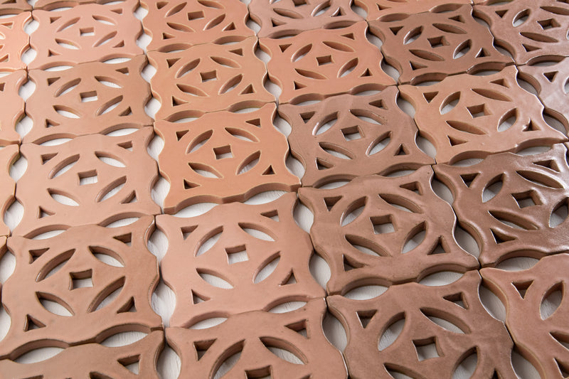 Pink Ceramic Breeze Blocks - GDGKBF