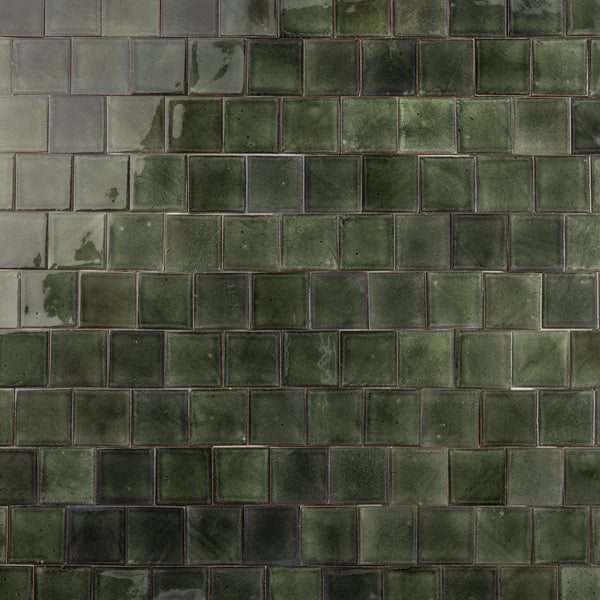 Dark Green Square Tiles - ELGIIC-WS