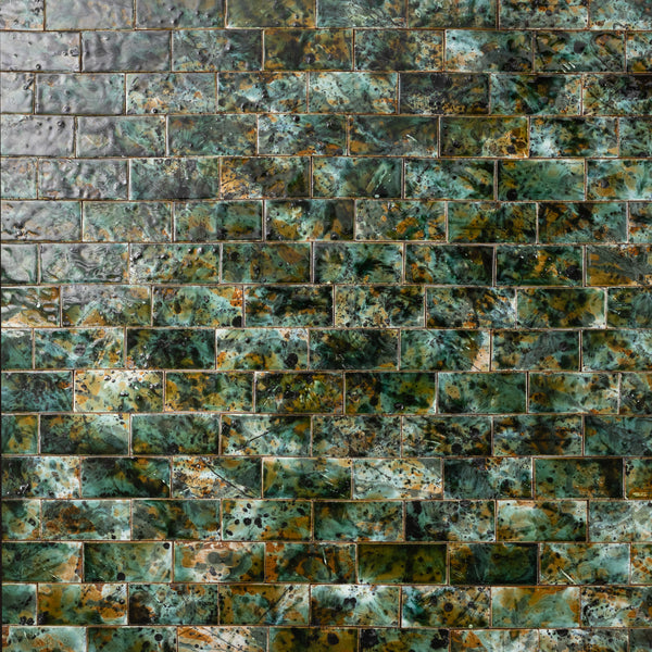 Hand-Painted Multi-Colour Tiles - H38ARA-WS