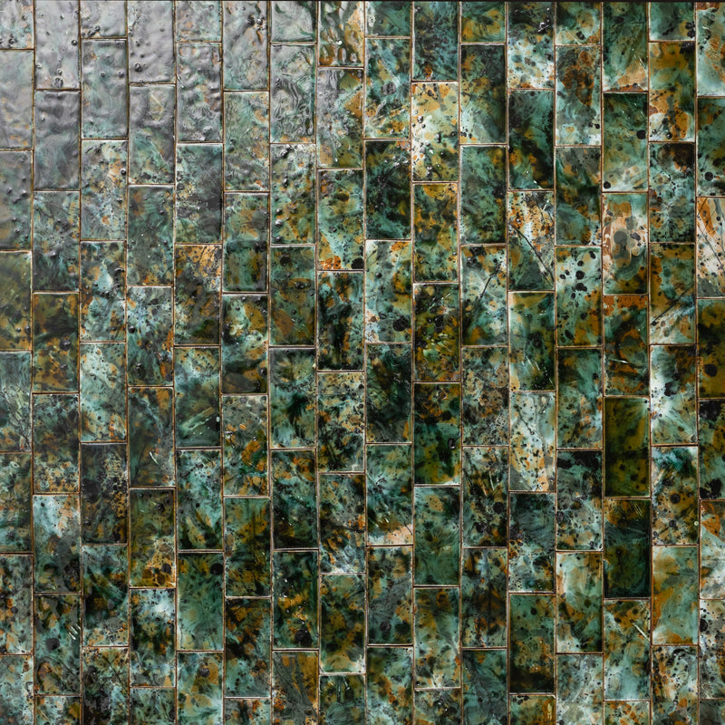 Hand-Painted Multi-Colour Tiles - H38ARA-WS