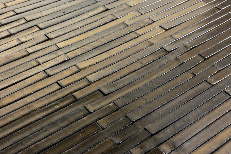 Metallic Slender Bronze Tiles - HJ8OKG-WS
