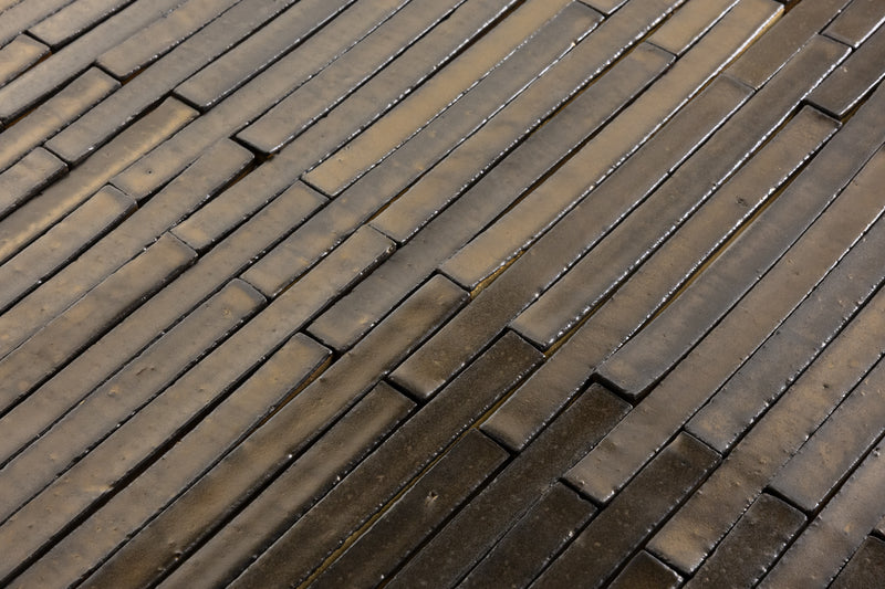 Metallic Slender Bronze Tiles - HJ8OKG-EX