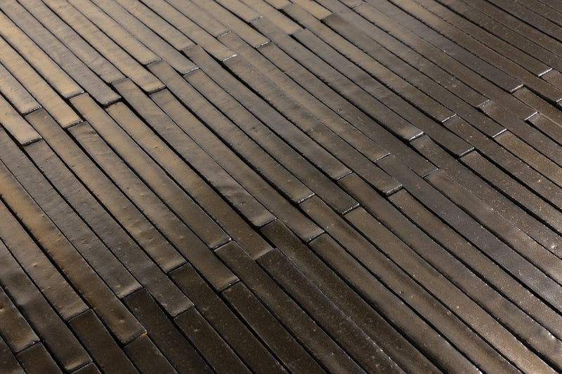 Metallic Slender Bronze Tiles - HJ8OKG-EX