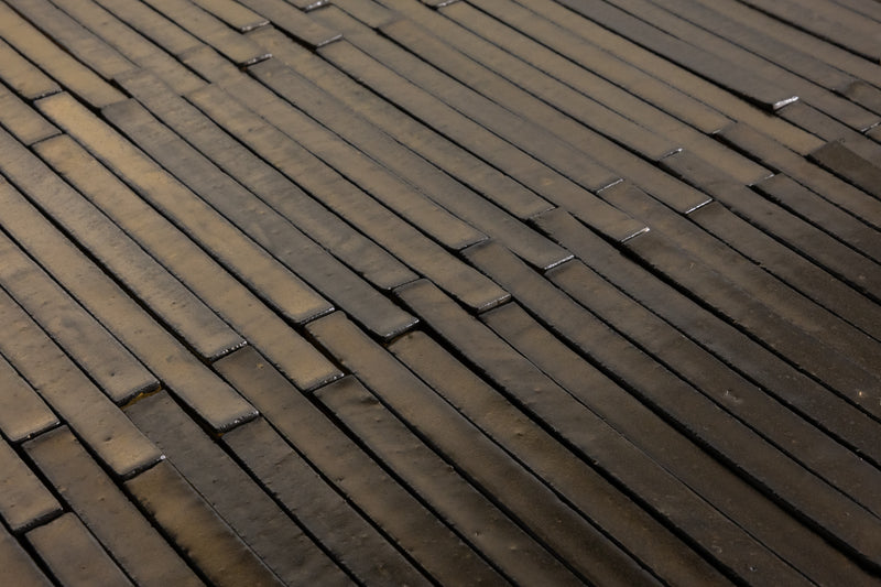 Metallic Slender Bronze Tiles - HJ8OKG-EX