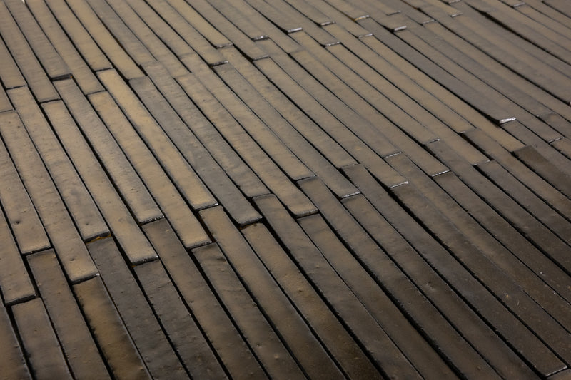 Metallic Slender Bronze Tiles - HJ8OKG-EX