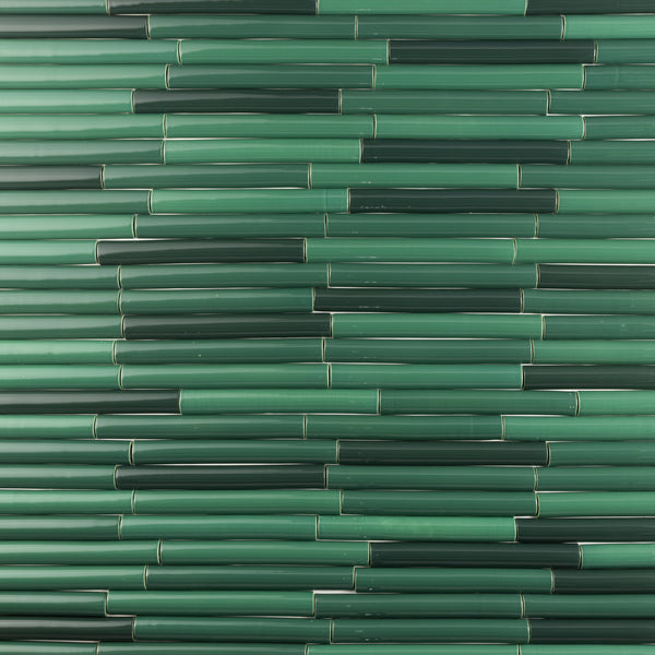 Fluted Green Tiles - HTWCXP-EX