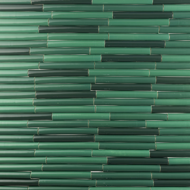 Fluted Green Tiles - HTWCXP-EX