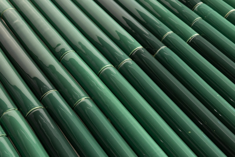 Fluted Green Tiles - HTWCXP-EX