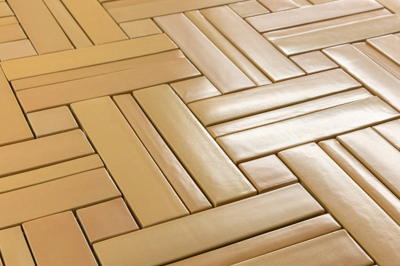 Orange Handmade Tiles - COMP-HZH242