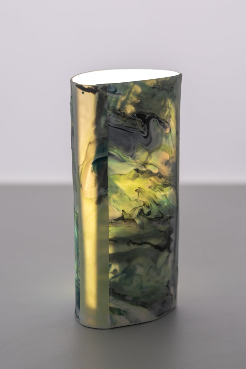 Green Porcelain Table Lamp - IHEJJF