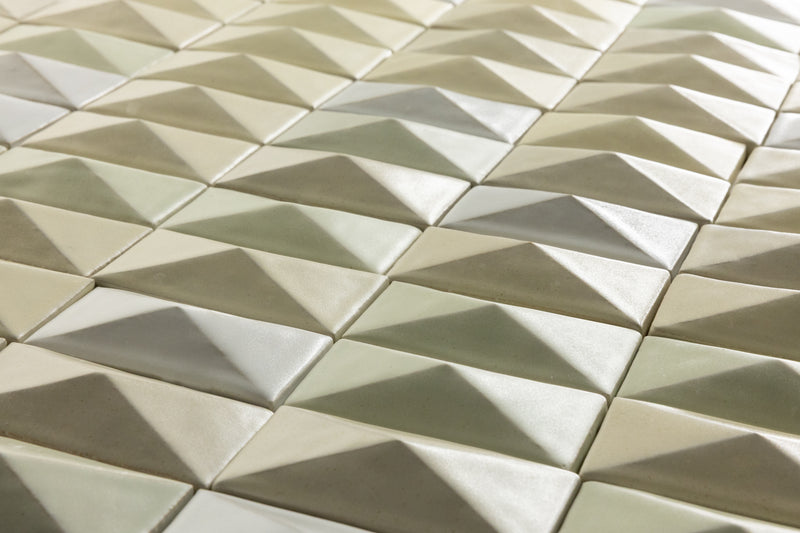 Cream Blend 3D Tiles - JEGHGE-WS