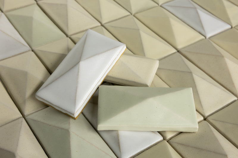 Cream Blend 3D Tiles - JEGHGE-WS