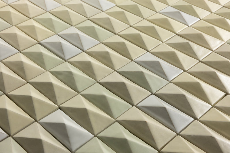 Cream Blend 3D Tiles - JEGHGE-WS