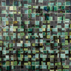 Green & Teal Square Tiles - KCMFJL-WS