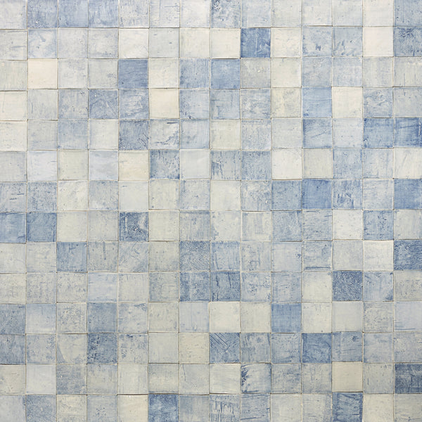 Washed Pale Blue Tiles - KKNSVQ-EX