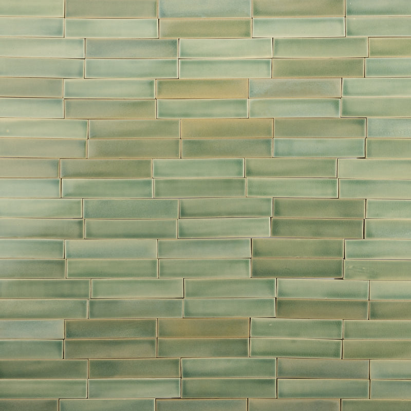 Pale Green Rectangular Tiles - KW6YD7-WS