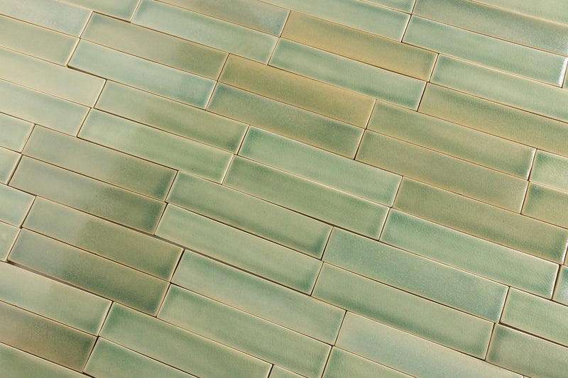 Pale Green Rectangular Tiles - KW6YD7-WS
