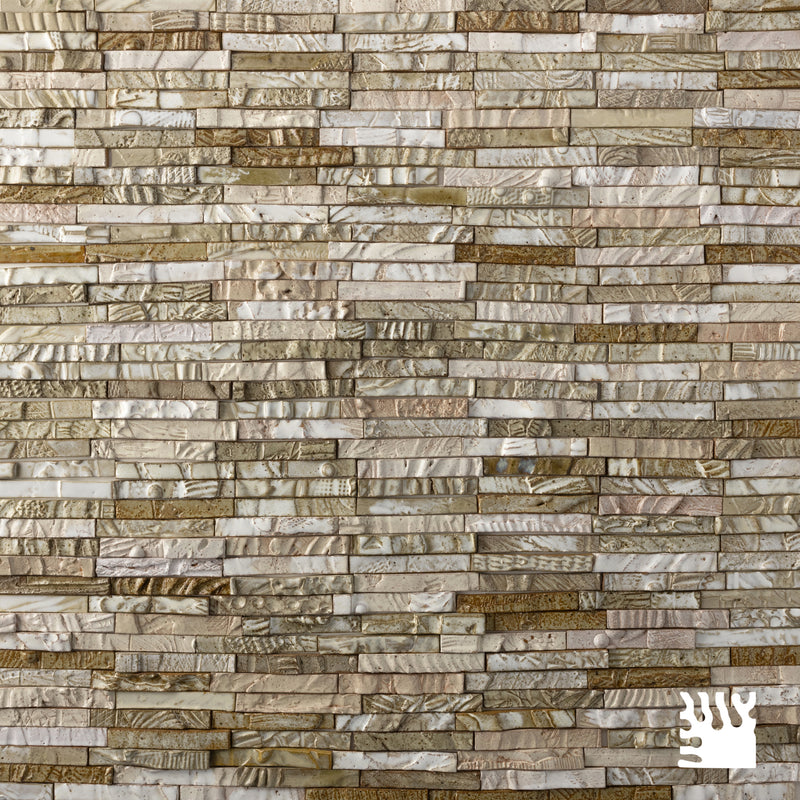 Hand-Sculpted Slender Terracotta Tiles - LFALBG-WS