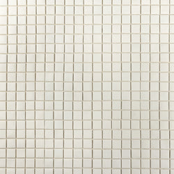 White Handmade Square Tiles on Mesh - LGILHB - WS_18B
