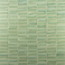 Pale Green Rectangular Tiles - LLGJHD-WS