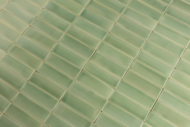 Pale Green Rectangular Tiles - LLGJHD-WS