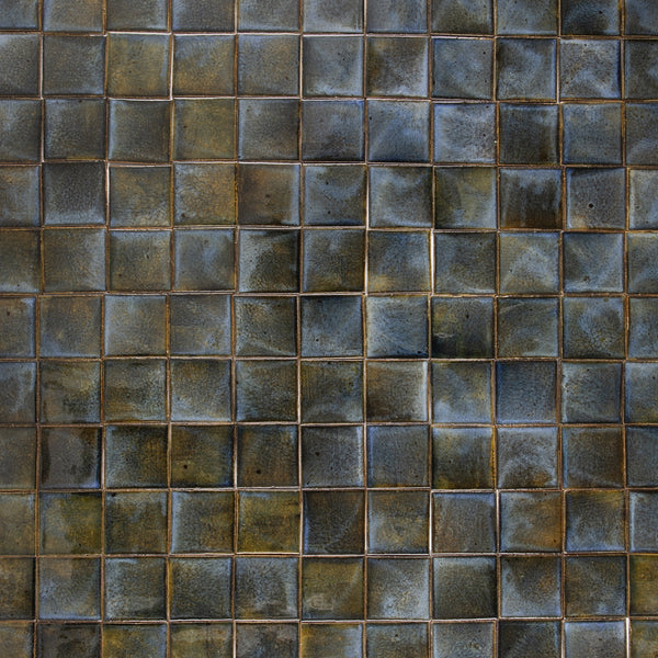 Earthy Tones & Blue  Square Tiles LLKJEA-EX
