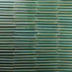 Fluted Green Tiles LPGRDD