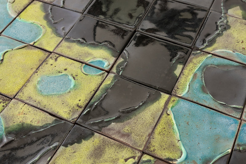Colourful Abstract Ceramic Mural - LPPTBS