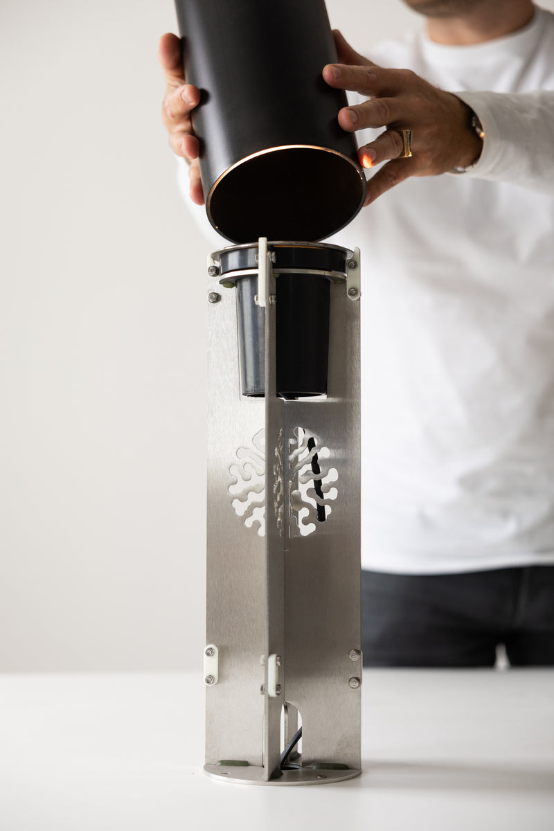 Green & Yellow Hand-Made Ceramic Outdoor Lantern - RDSP21