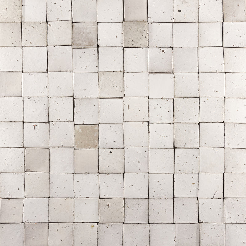 Chunky White Square Tile MBVC58