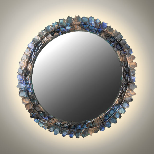 Blue & Bronze 1000mm Mirror_NUMJSY