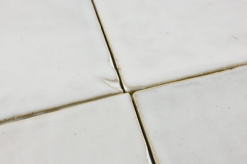 Off-White Handmade Square Tiles - R6C5EJ-EX