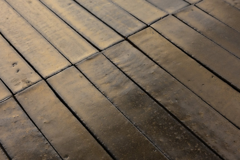 Metallic Slender Bronze Tiles - RCUSBB-EX