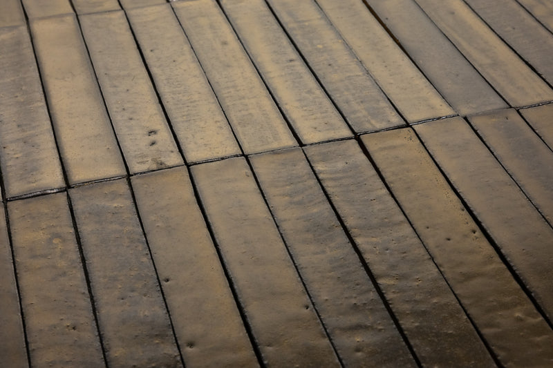 Metallic Slender Bronze Tiles - RCUSBB-EX