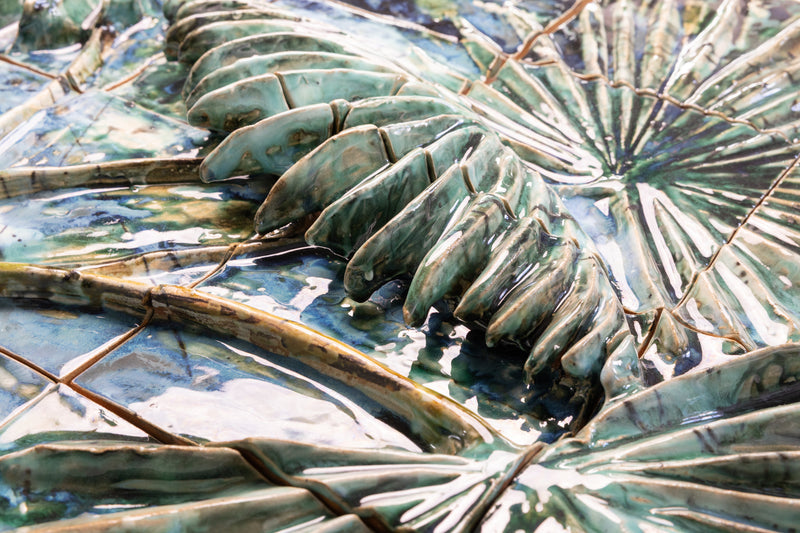 Palm Tree Relief Mural - RSSM6L