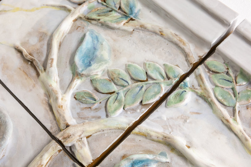 Hand-Sculpted Vine Plant Mural - RYHSO5