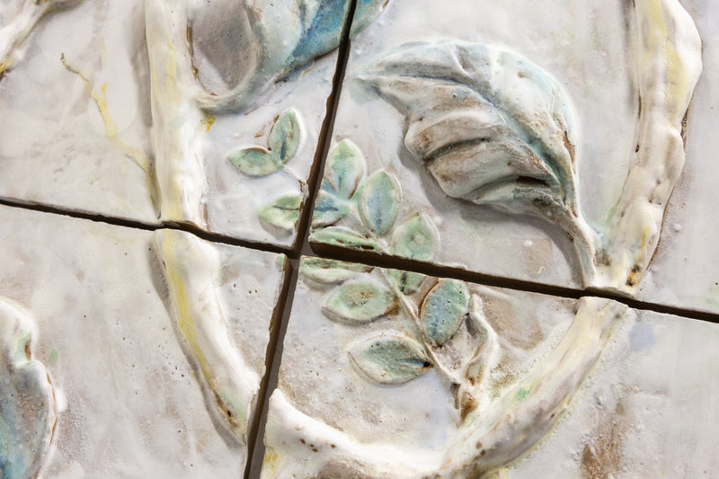Hand-Sculpted Vine Plant Mural - RYHSO5