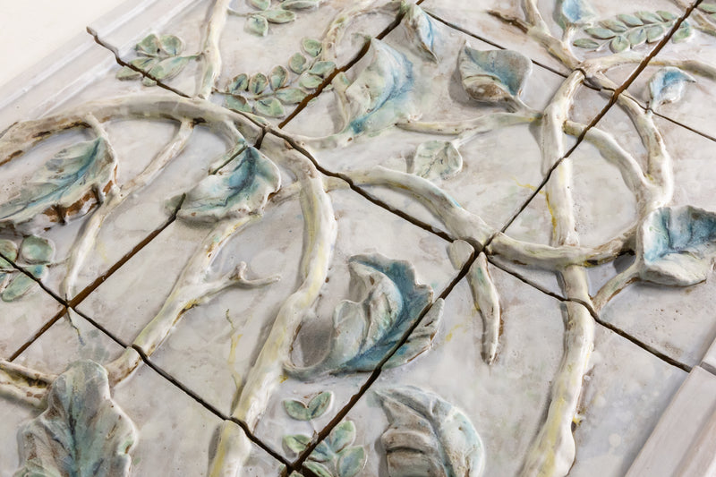 Hand-Sculpted Vine Plant Mural - RYHSO5