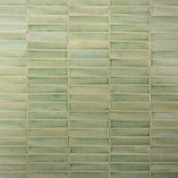 Pale Green Rectangular Tiles - SCQZFY-EX