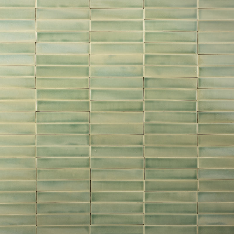 Pale Green Rectangular Tiles - SCQZFY-EX