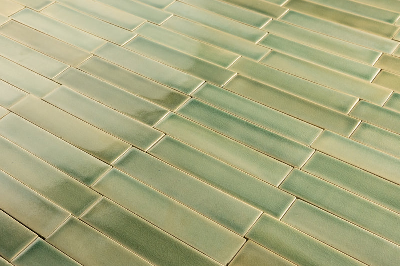 Pale Green Rectangular Tiles - SCQZFY-WS