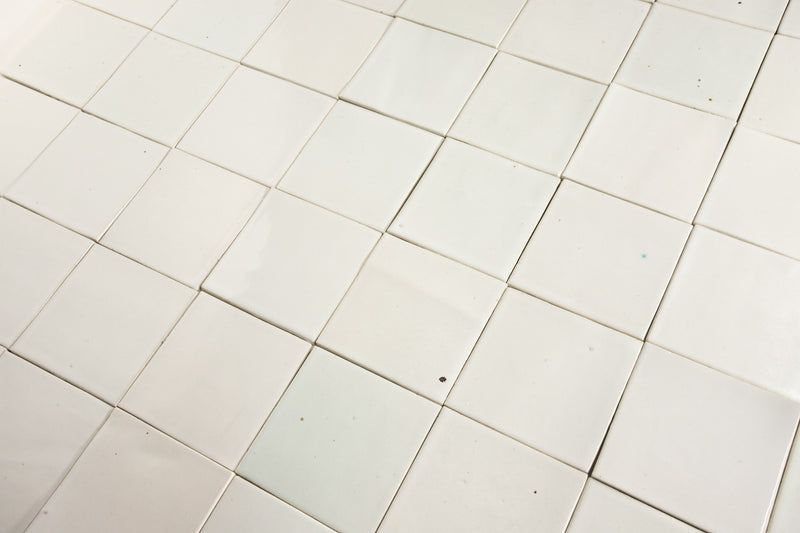 Elegant Off-White Handmade Square Tiles - SFTQZ6-19C